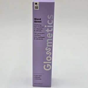Glossmetics Hard Reset Clarifying Gel Face Cleanser Face Wash 3.4oz/100ml Sealed